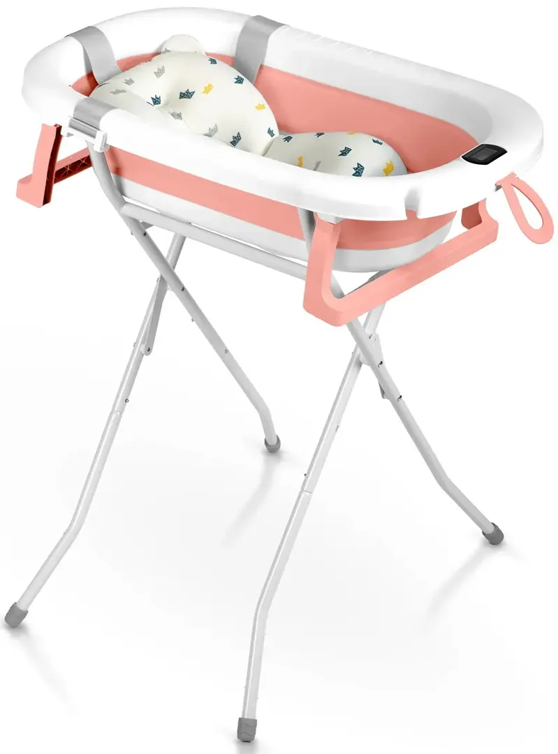 Складная ванночка Ricokids RK-287 728721 (White/Pink)