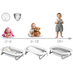 Складная ванночка Ricokids RK-287 728722 (White/Grey) Thumb