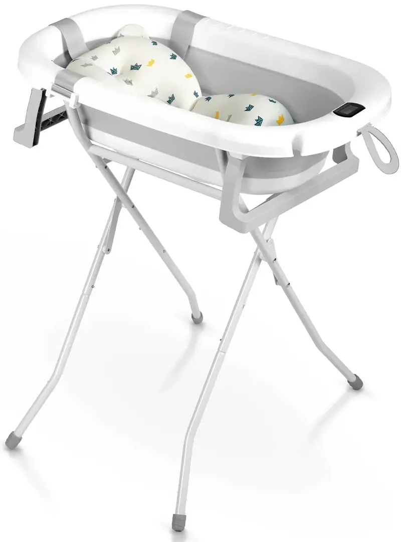 Складная ванночка Ricokids RK-287 728722 (White/Grey)