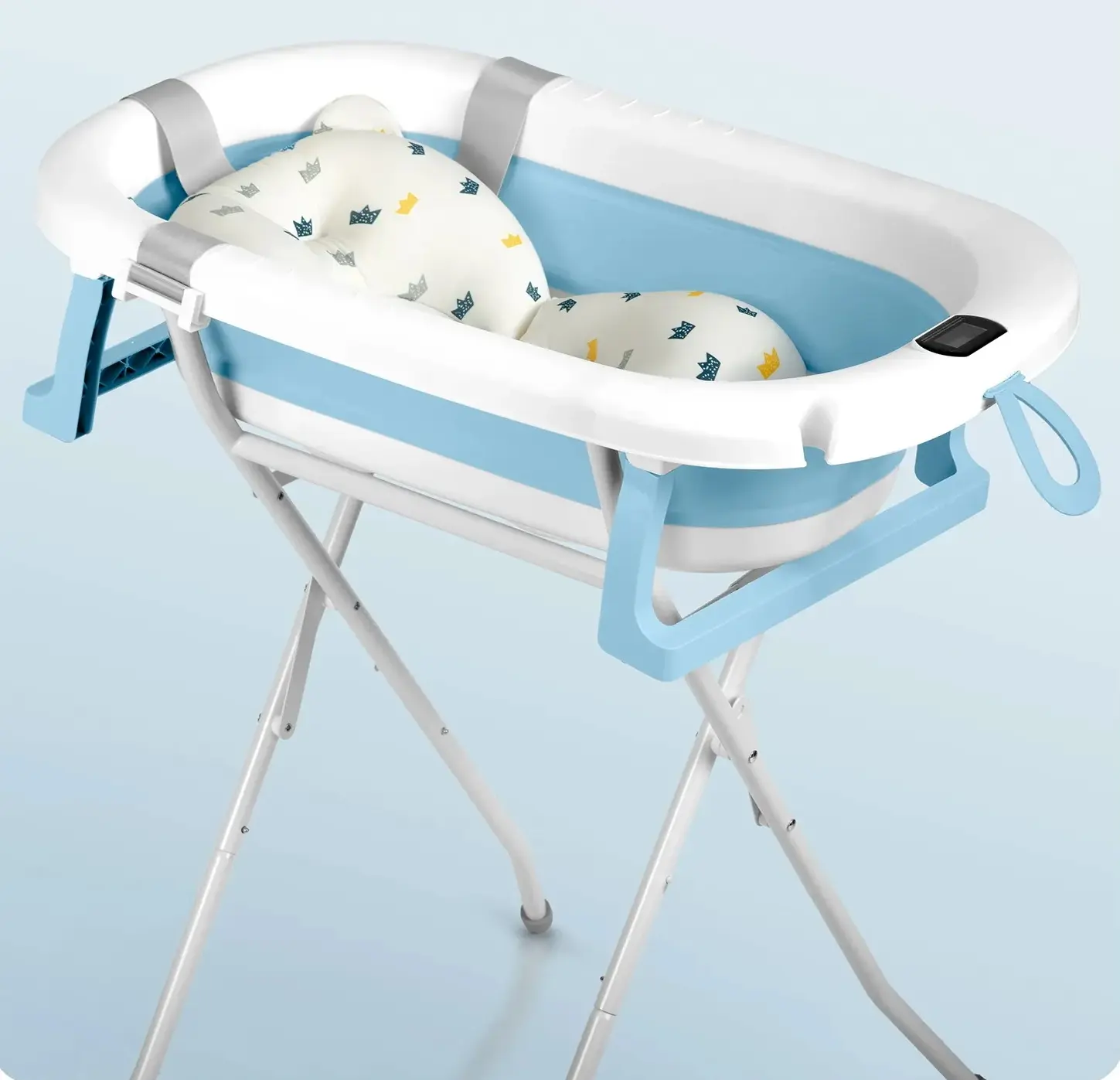 Складная ванночка Ricokids RK-287 (White/Blue) - 6