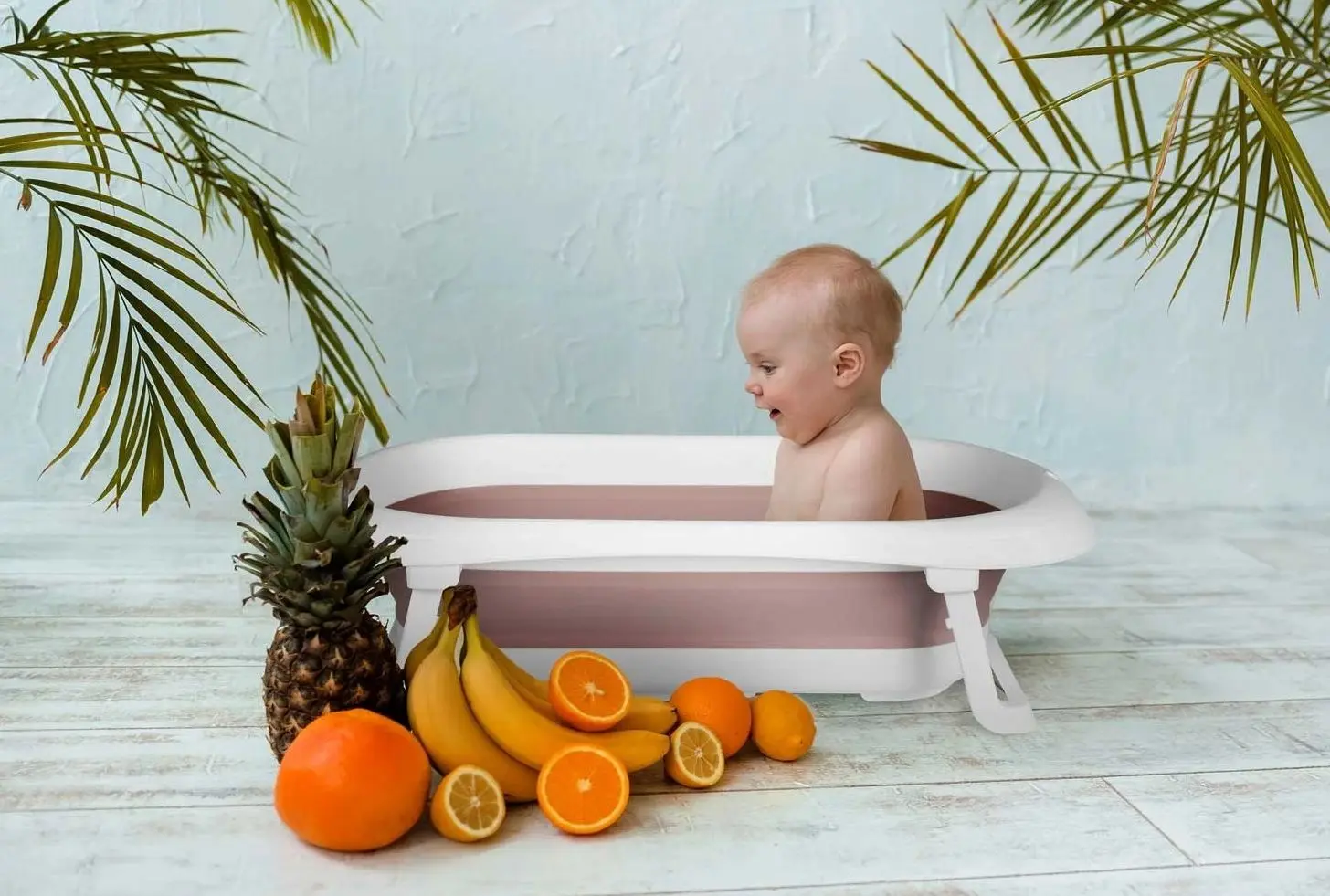 Ванночка Ricokids RK-281 (White/Pink)