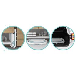 Ванночка с вкладышем Ricokids RK-282 (White/Blue) Thumb