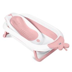 Cadita cu suport Ricokids RK-282 (White/Pink)