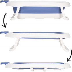 Складная ванночка Springos Crown SB0058 (White/Blue) Thumb