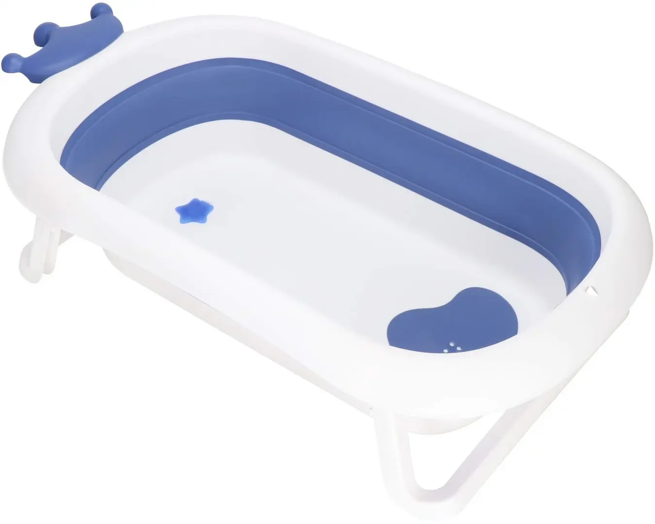 Складная ванночка Springos Crown SB0058 (White/Blue)