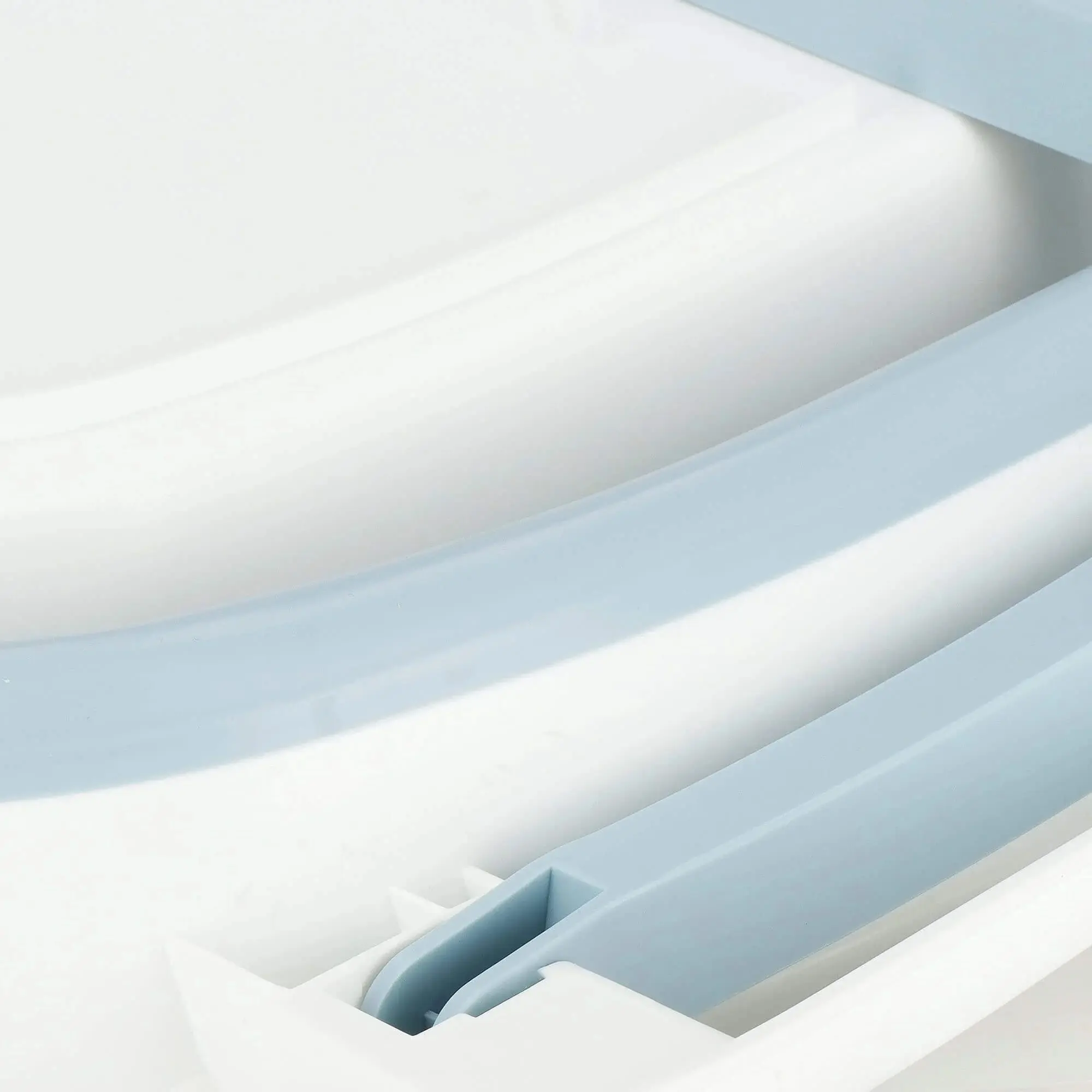 Cadita pliabila Springos HA5113 (White/Blue) - 4