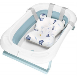 Складная ванночка Springos Tinnio SB0063 (White/Blue) Thumb
