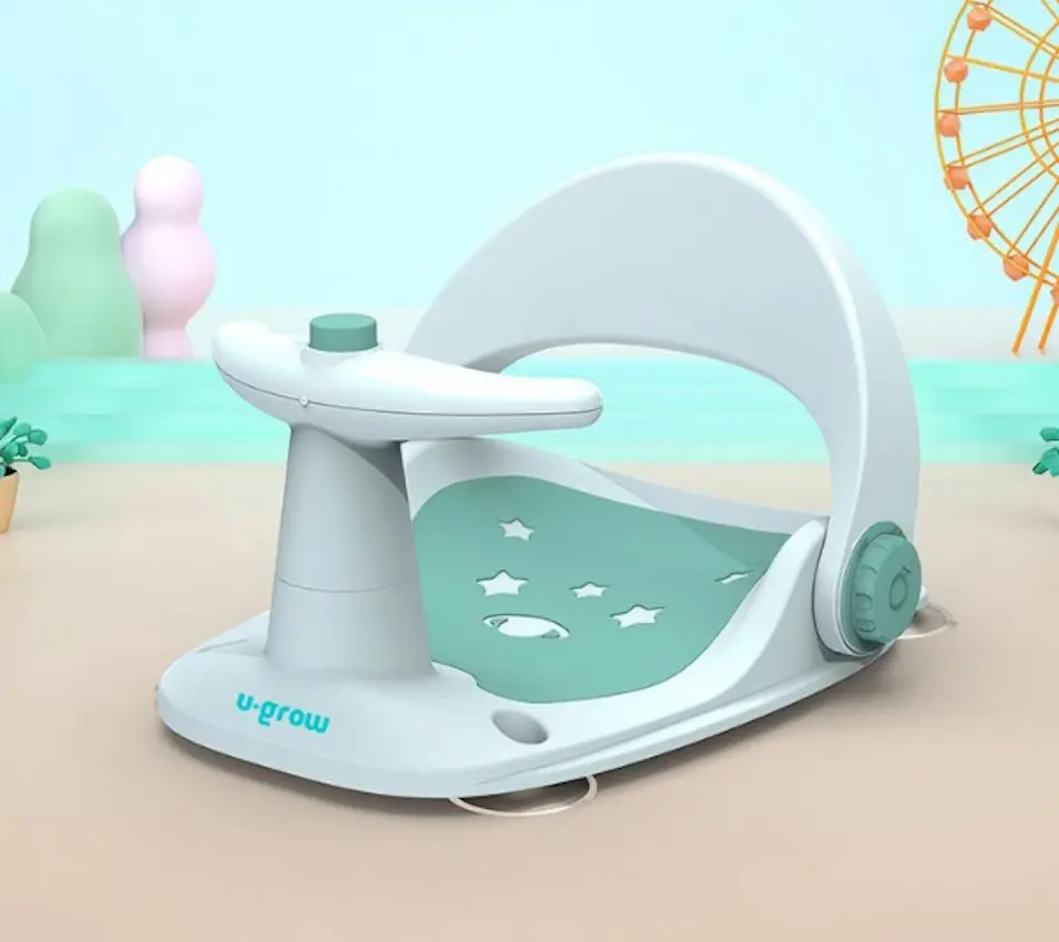 Стульчик для купания U-Grow UGSB-0097-BL (Blue/Green)