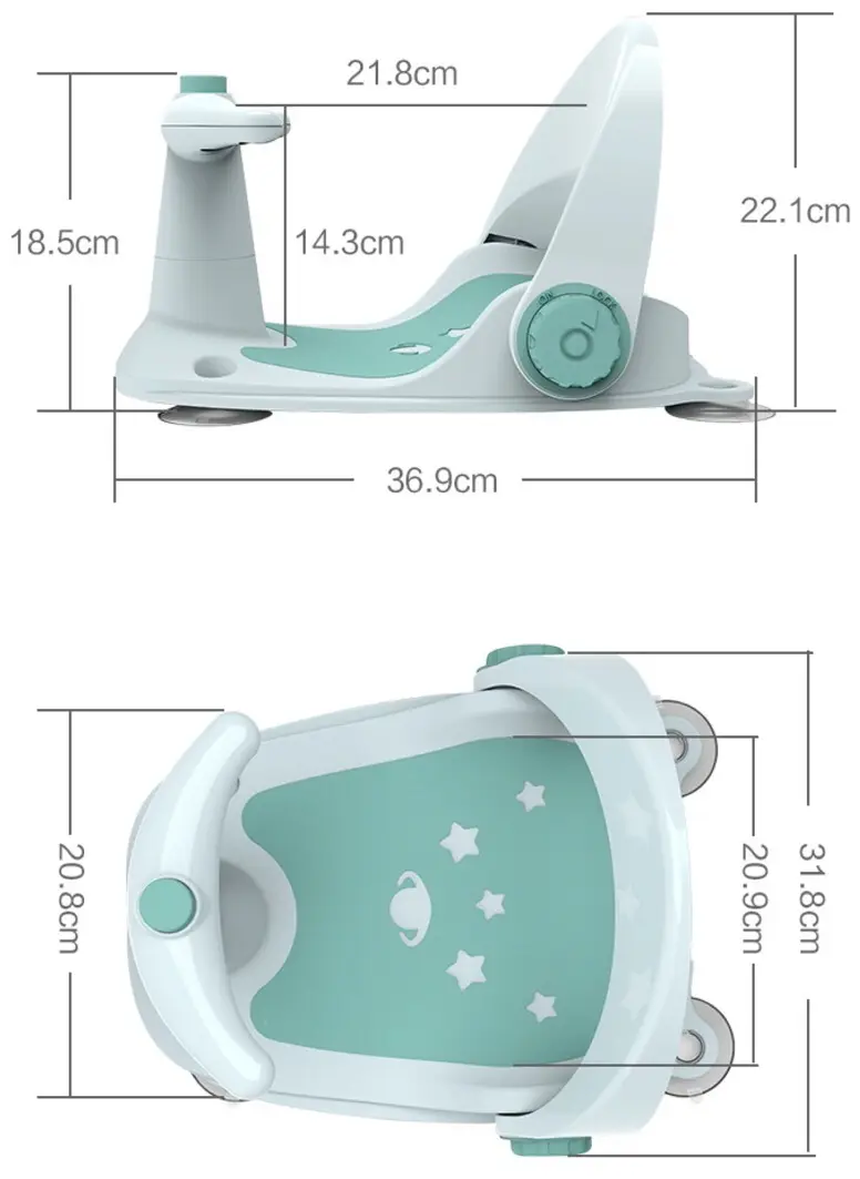 Стульчик для купания U-Grow UGSB-0097-GRN (Green) - 2