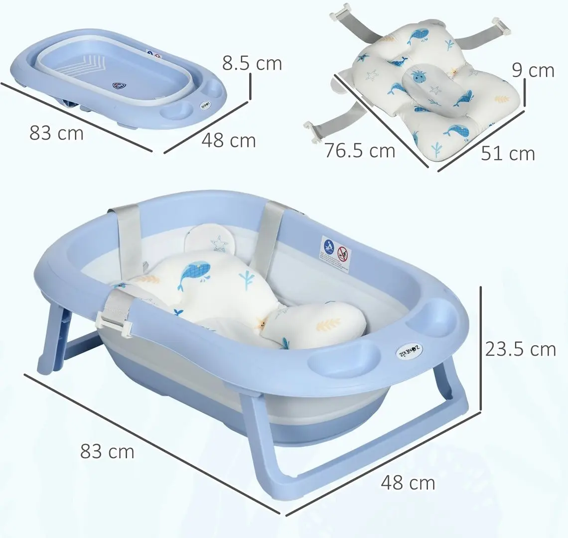 Ванночка Zonekiz 400-019V00BU (Blue/White)