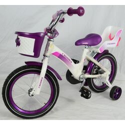 Bicicleta Crosser C3 Kids Bike 14 (Violet) Thumb