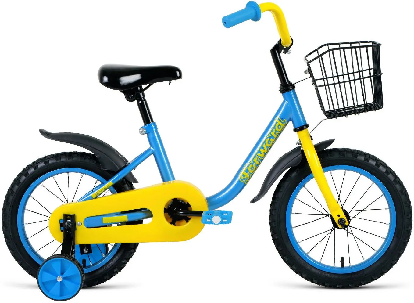 Велосипед Forward Barrio 14 (Blue/Yellow)