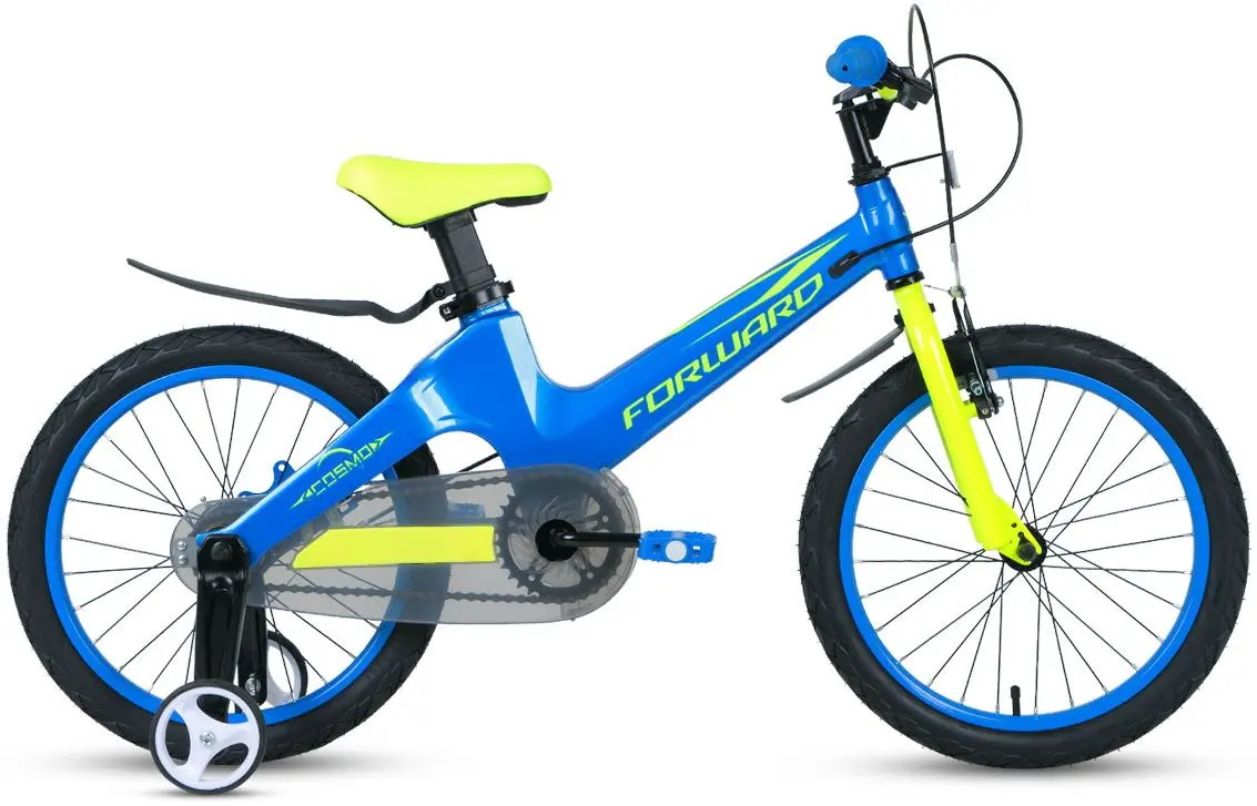Велосипед Forward Cosmo 16 2.0 (Blue/Bitter Lime)