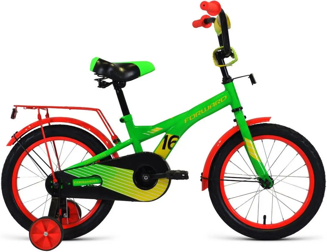 Bicicleta Forward Crocky 16 (Green/Yellow/Red)