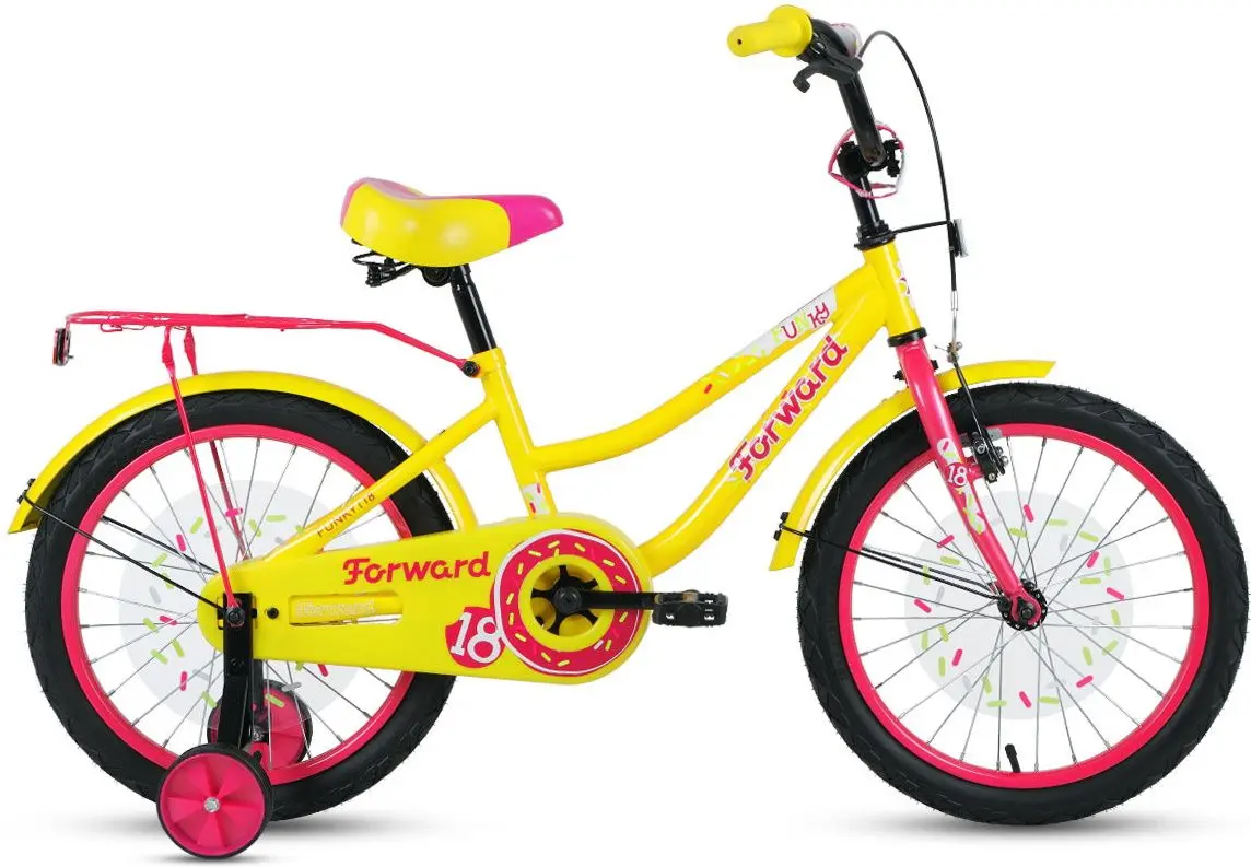 Велосипед Forward Funky 18 (Yellow/Purple)