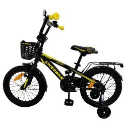 Bicicleta Like2bike Dark Rider 20 (Black/Yellow)