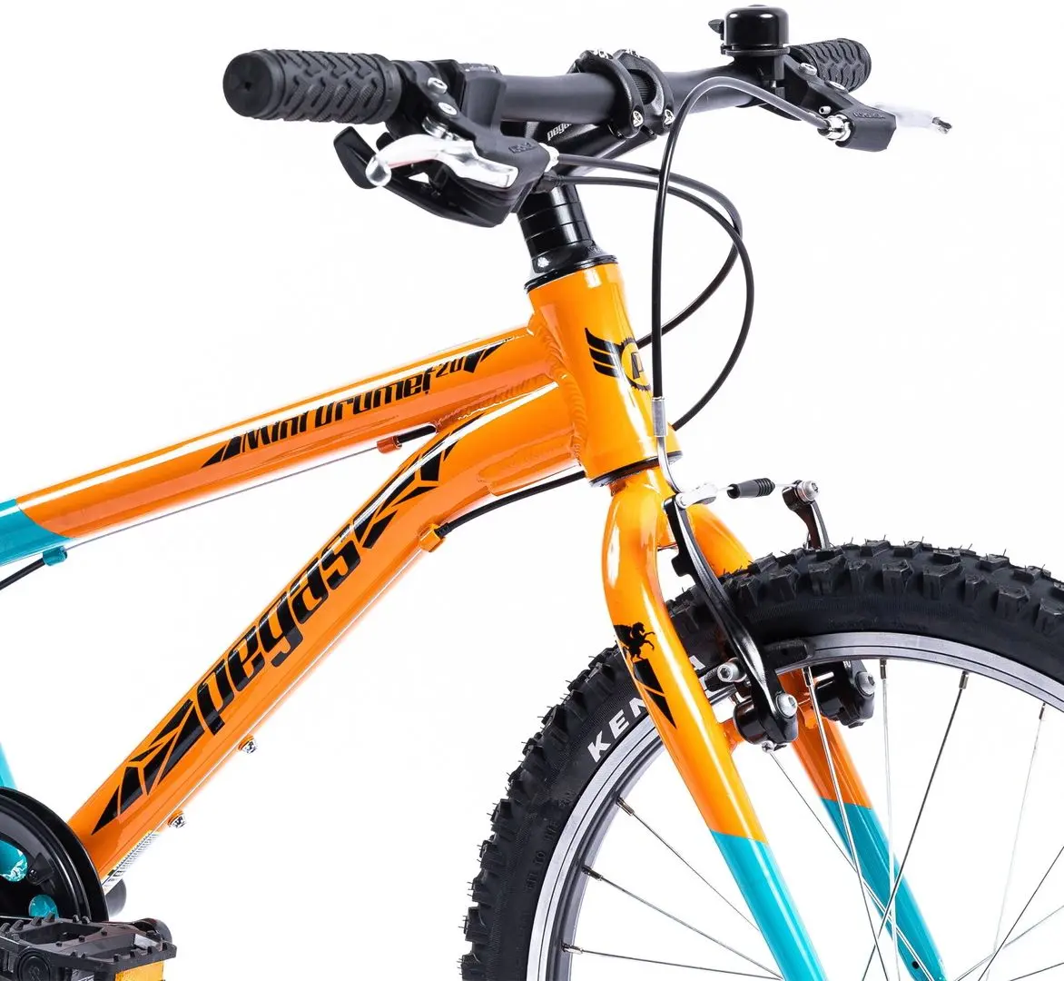 Велосипед Pegas Mini Drumet (Turquoise/Orange) - 3