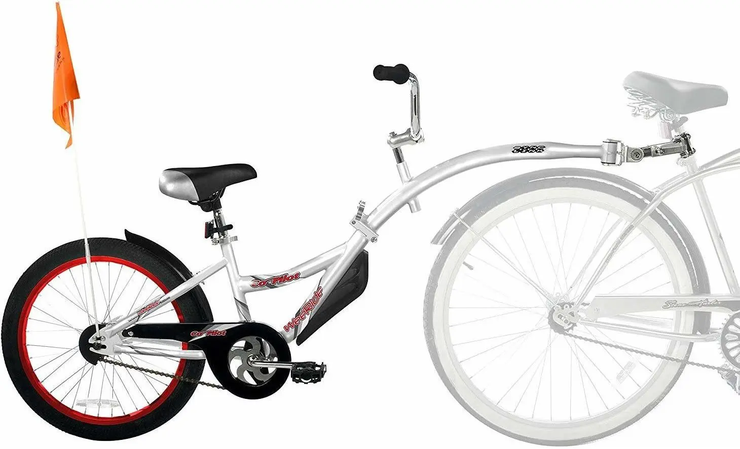 Велосипед-прицеп WeeRide Co-Pilot XT (Grey) - 2