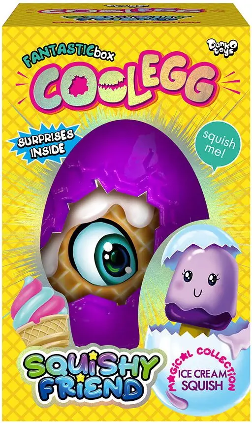 Set creatie pentru copii Danko Toys Cool Egg Big CE-01 35795 - 3