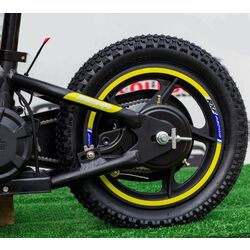 Bicicleta electrica fara pedale Apollo Sedna 12 (Black/Yellow) Thumb