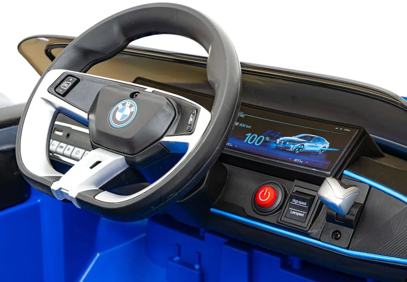 Masinuta electrica Ramiz BMW I4 (Blue)