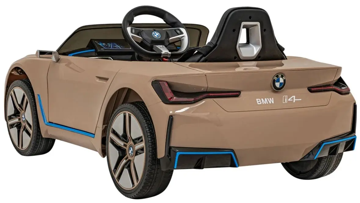 Masinuta electrica Ramiz BMW I4 (Gold)