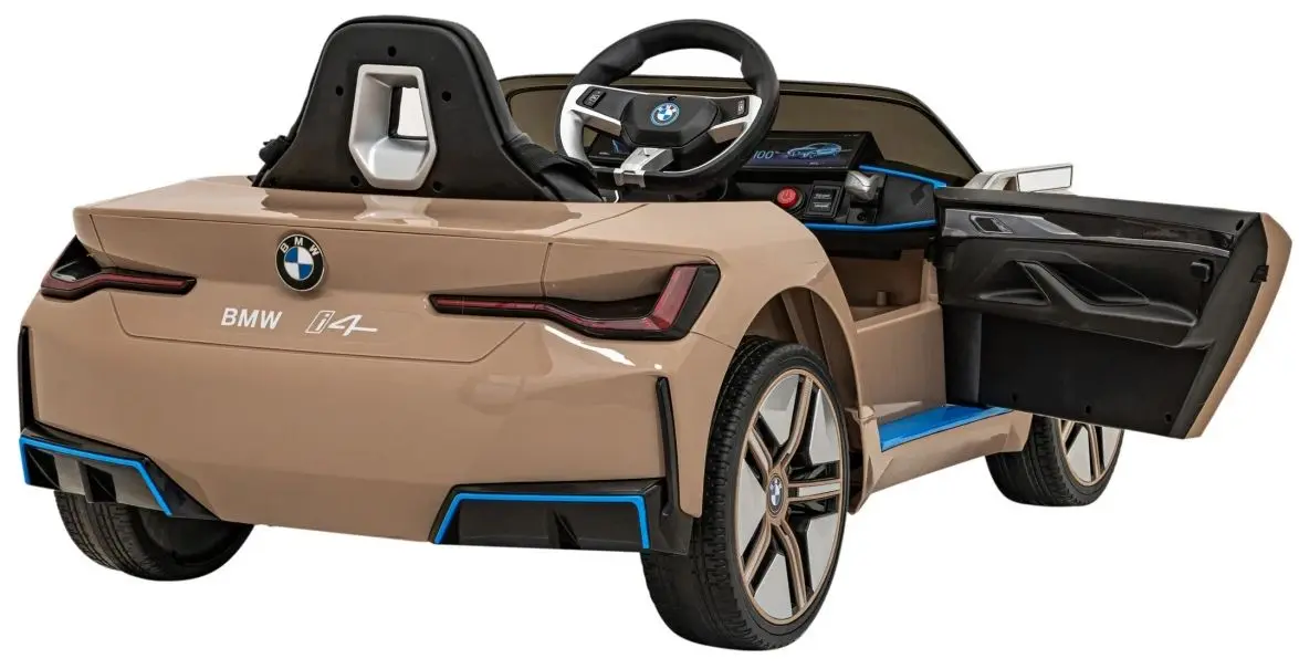 Masinuta electrica Ramiz BMW I4 (Gold)