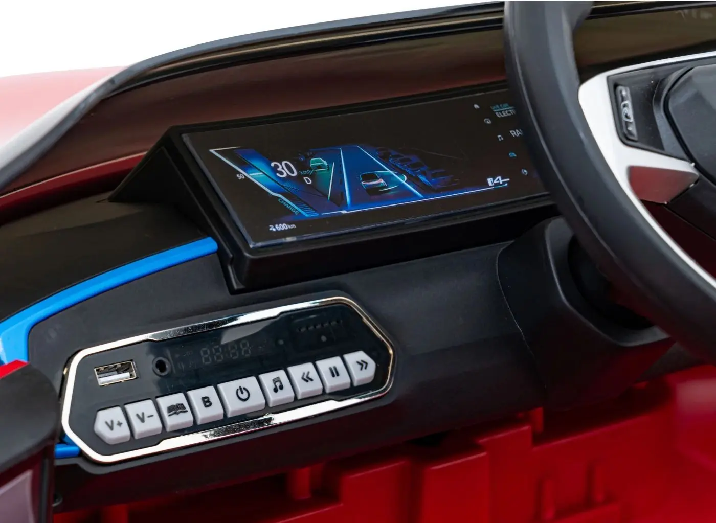 Masinuta electrica Ramiz BMW I4 (Red)