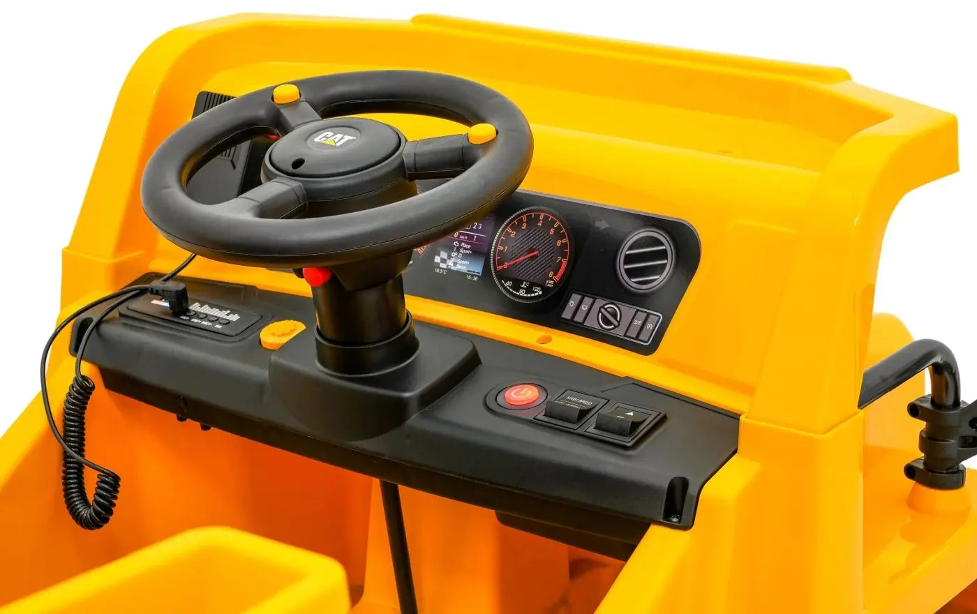 Электромобиль Ramiz Caterpillar Dump Truck (Yellow) - 3