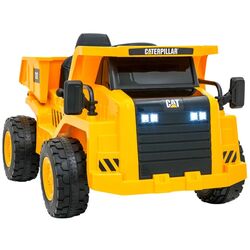 Masinuta electrica Ramiz Caterpillar Dump Truck (Yellow)