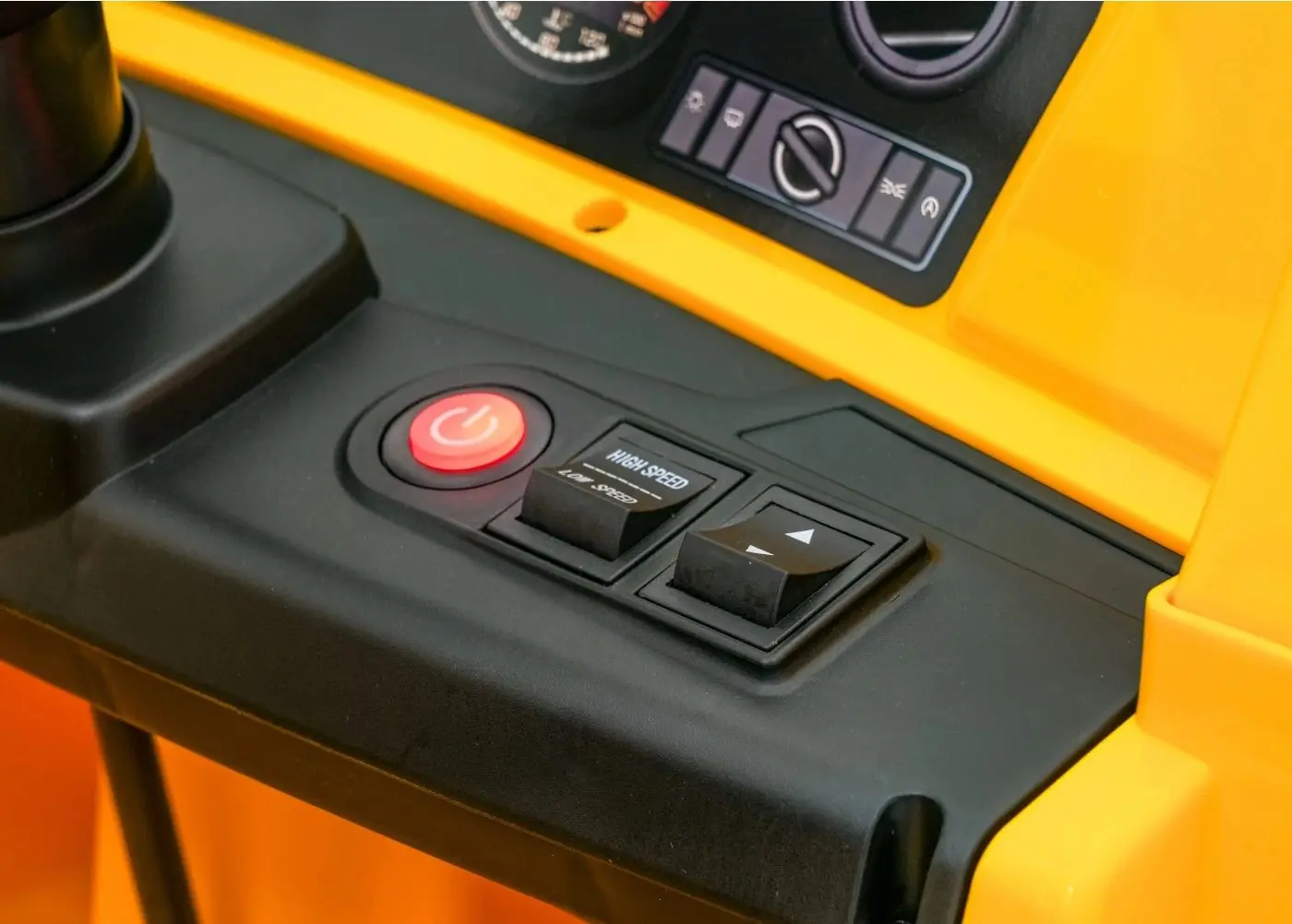 Электромобиль Ramiz Caterpillar Dump Truck (Yellow) - 4