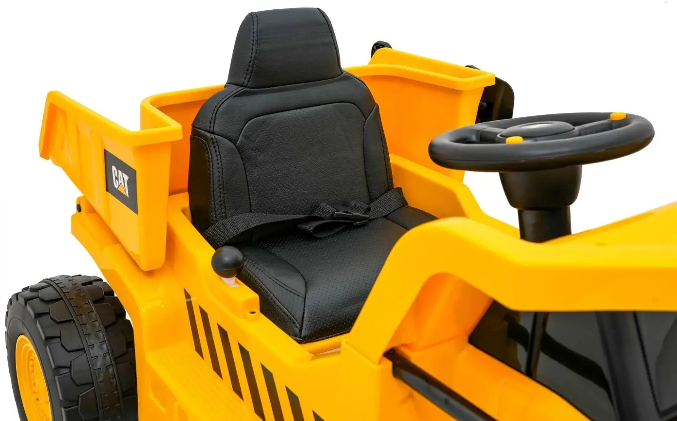 Электромобиль Ramiz Caterpillar Dump Truck (Yellow) - 7