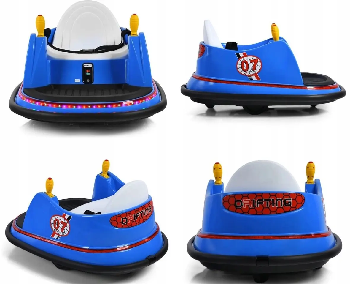 Masinuta busitoare Costway TQ10260DE-NY (Navy Blue)