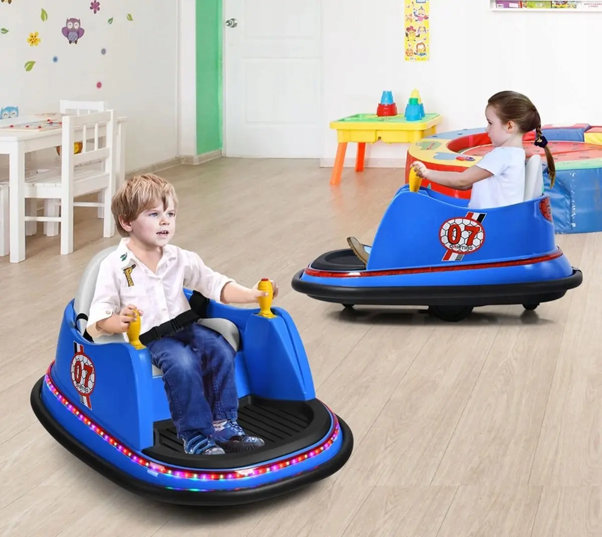 Masinuta busitoare Costway TQ10260DE-NY (Navy Blue)