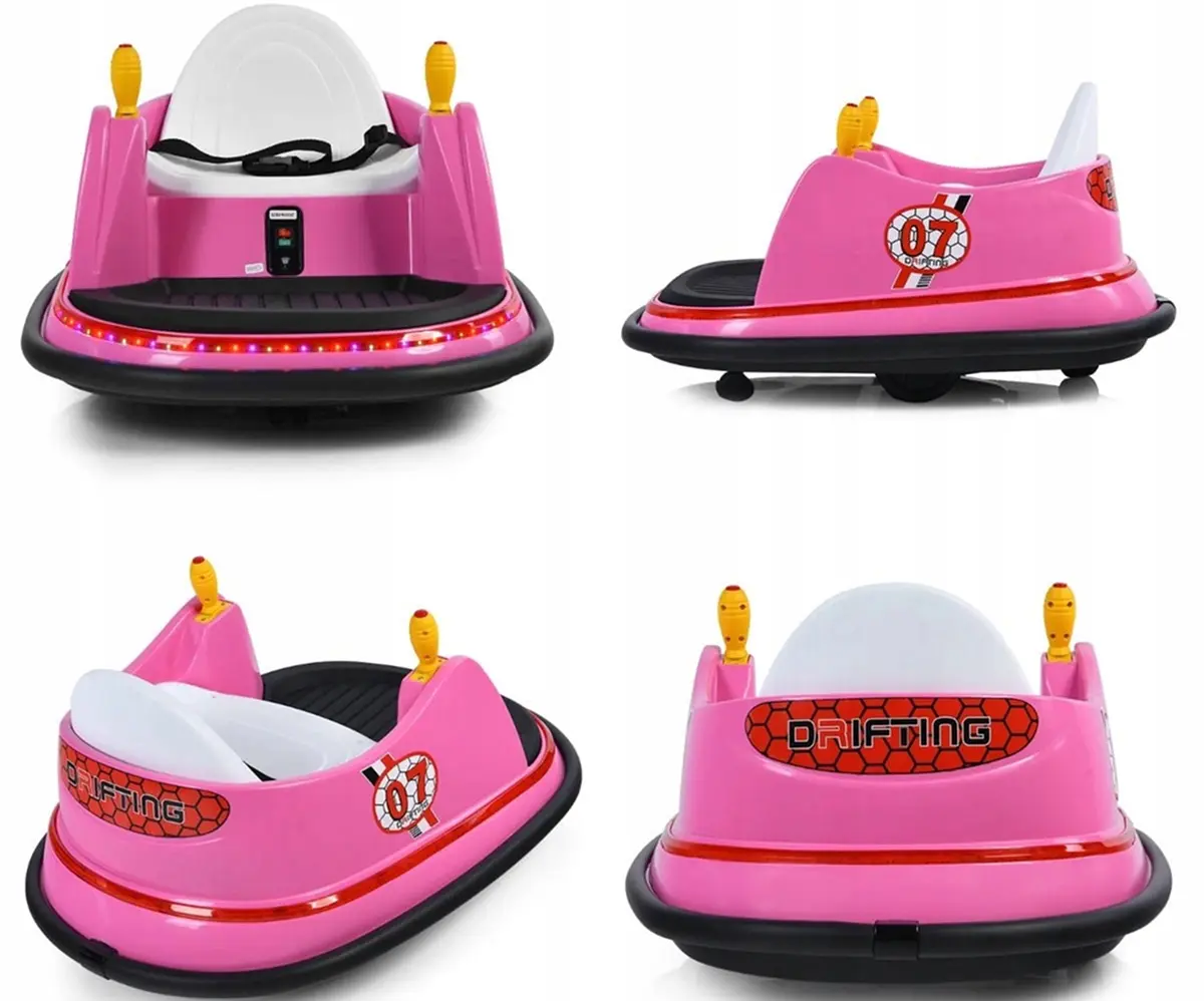 Masinuta busitoare Costway TQ10260DE-PI (Pink/Black)