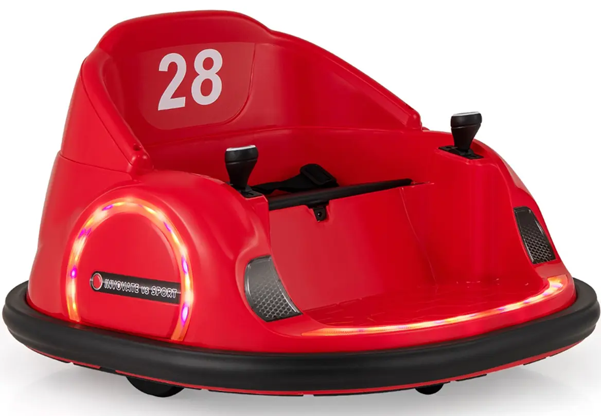 Masinuta busitoare Costway TQ10278DE-RE (Red)