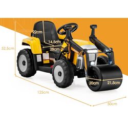 Tavalug de drum electric Costway TQ10104DE-YW (Yellow) Thumb