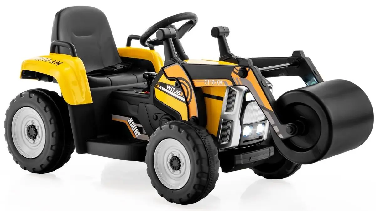 Tavalug de drum electric Costway TQ10104DE-YW (Yellow)