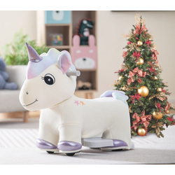 Masinuta electrica Costway TQ10127DE-BE (Beige/Purple) Thumb