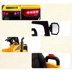 Camion electric de gunoi Costway TQ10134DE-YW (Yellow) Thumb