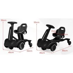 Kart electric Costway TQ10177DE-DK (Black) Thumb