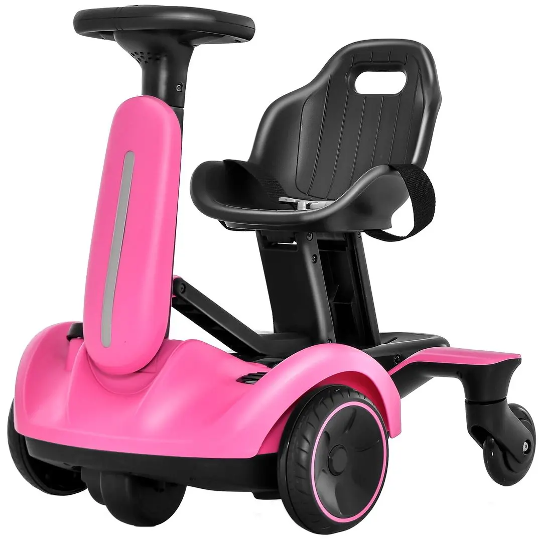 Kart electric Costway TQ10177DE-PI (Pink)