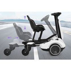 Kart electric Costway TQ10177DE-WH (White) Thumb