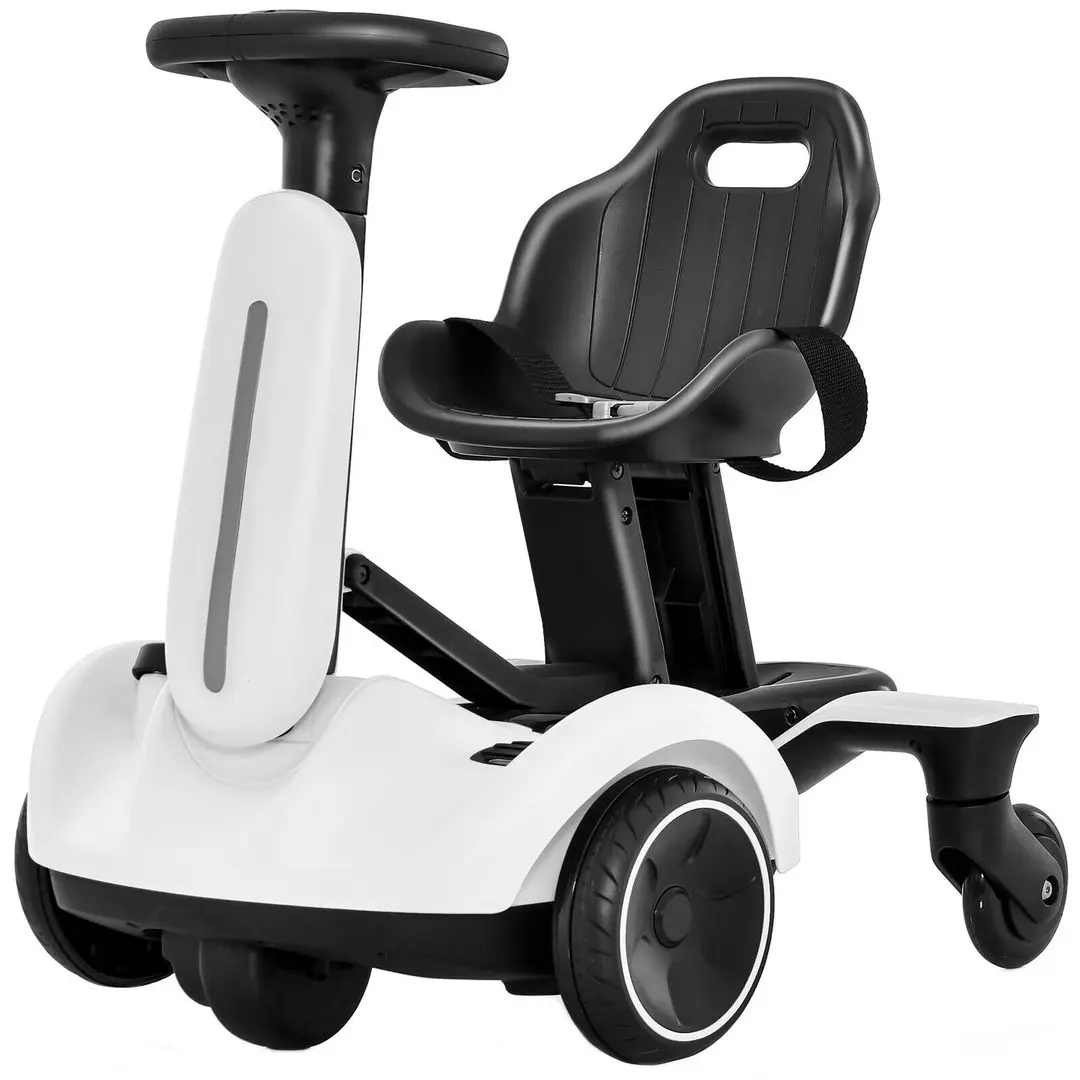 Kart electric Costway TQ10177DE-WH (White)