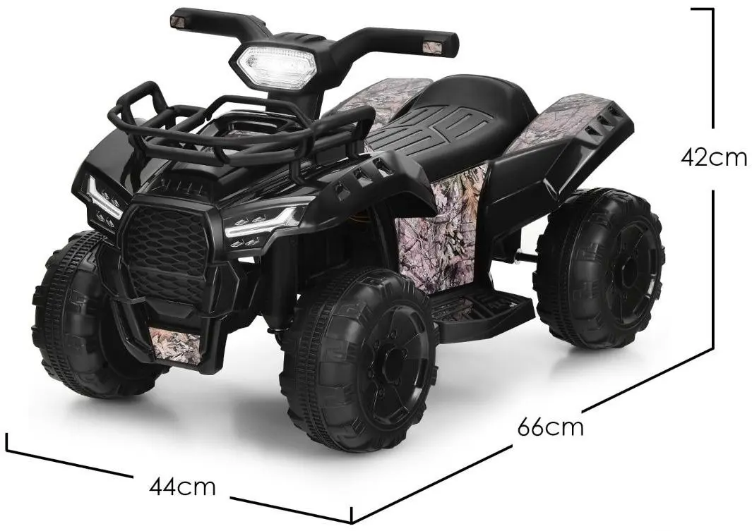 Электроквадроцикл Costway TQ10019DE-BK (Black)