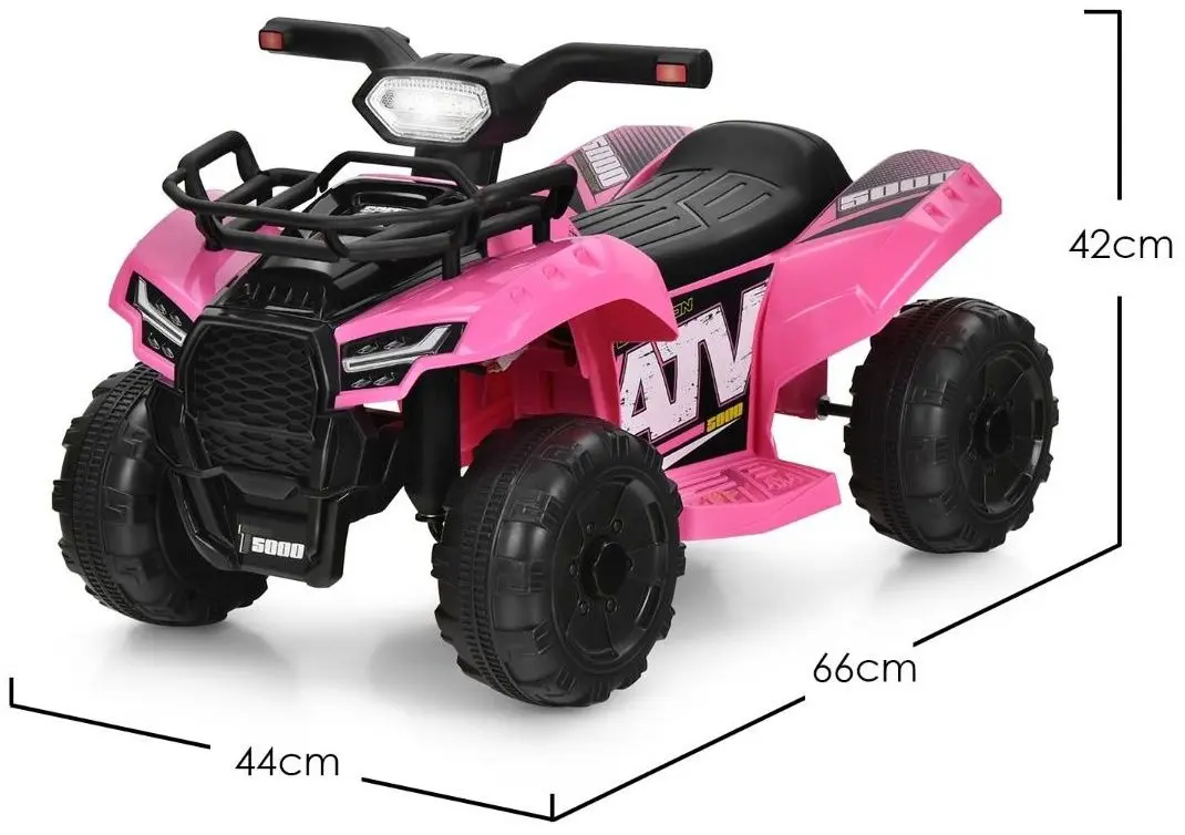 ATV electric Costway Costway TQ10019DE-PI (Pink)