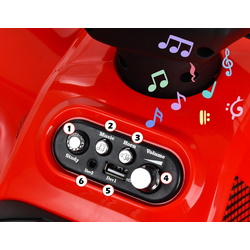 Электроквадроцикл Costway TQ10019DE-RE (Red) Thumb