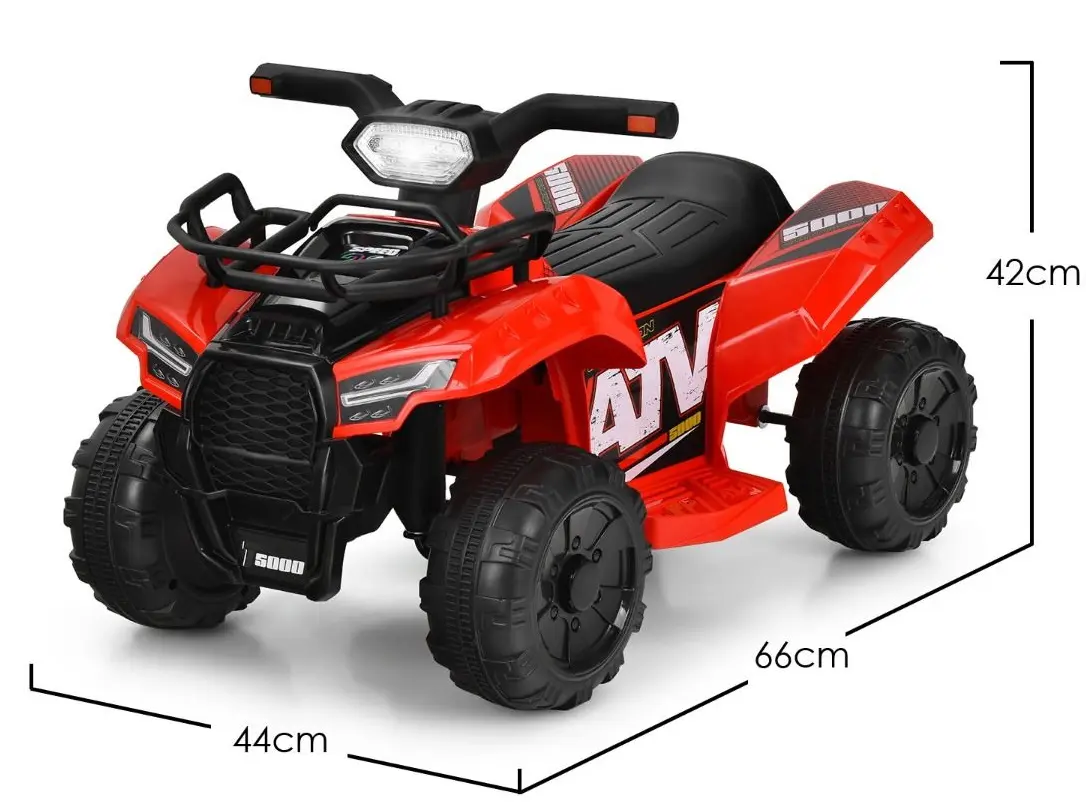 Электроквадроцикл Costway TQ10019DE-RE (Red)