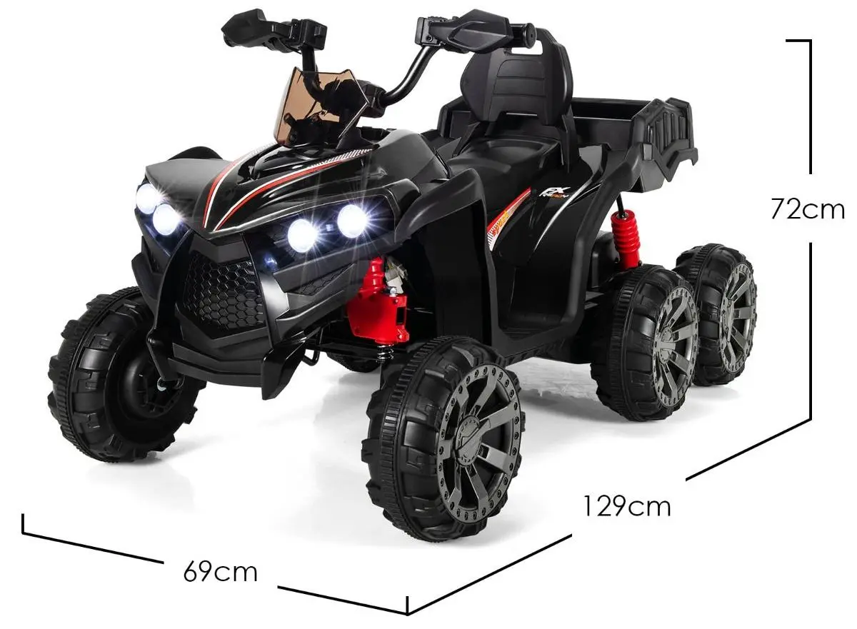 Электроквадроцикл Costway TQ10031DE-BK (Black)