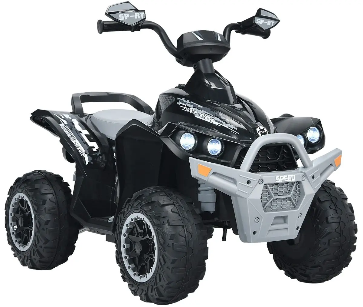 Электроквадроцикл Costway TQ10114DE-DK (Black)